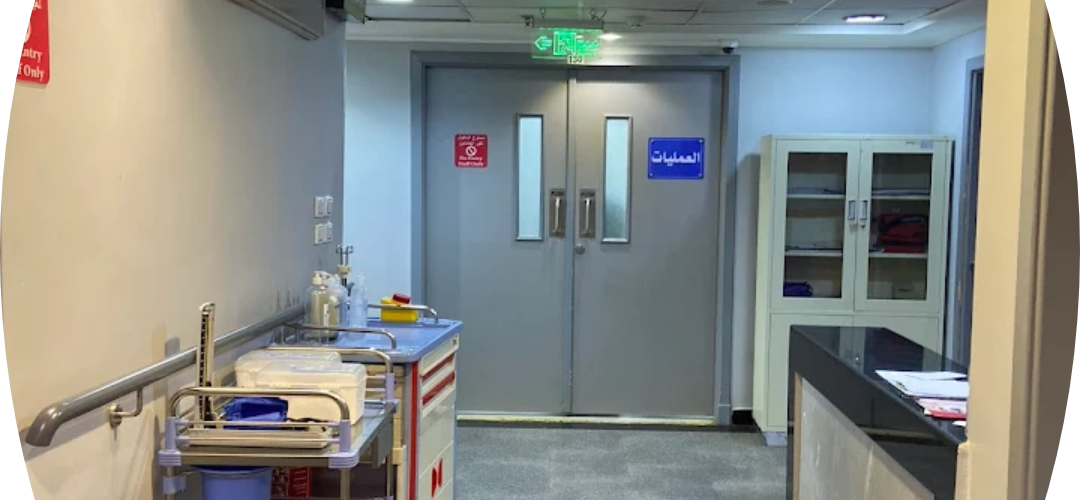 مستشفي شريان رعاية مركزة من الداخل
