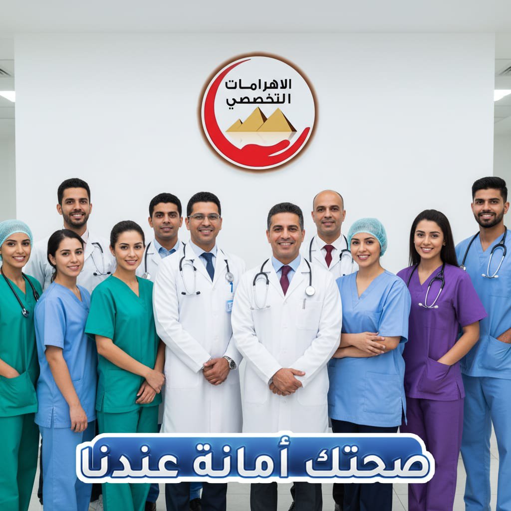 عناية مركزة في الهرم مركز الاهرامات