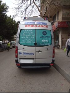 سيارات أسعاف خاصة بالمهندسين و الهرم