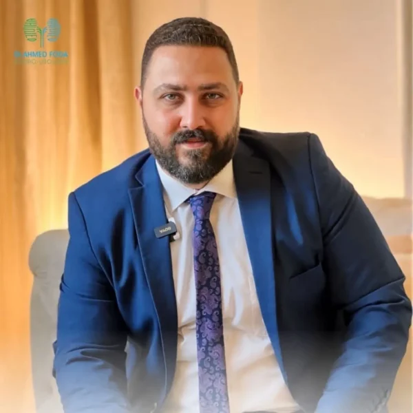افضل طبيب مسالك بولية في المهندسين د احمد فودة